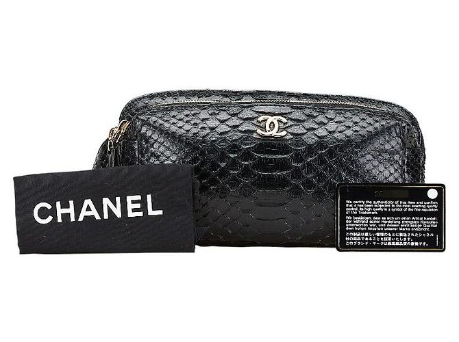 Timeless Chanel Coco Mark Leder Bauchtasche Schwarz - Ansicht 13
