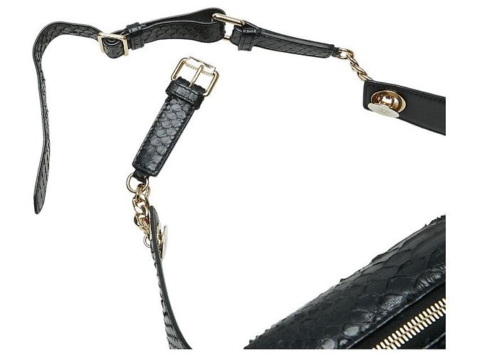 Timeless Chanel Coco Mark Leder Bauchtasche Schwarz - Ansicht 8