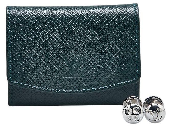 Gemelli Taiga in argento Louis Vuitton Verde - vista 8