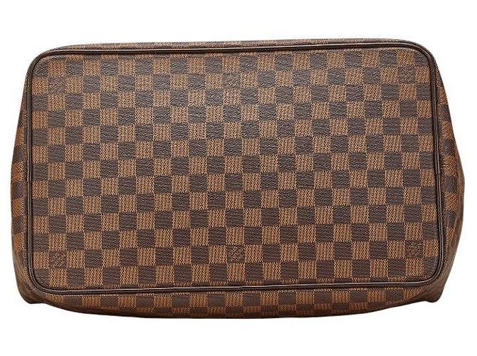 Borsa Boston Damier Greenwich PM Louis Vuitton N41165 Marrone - vista 3