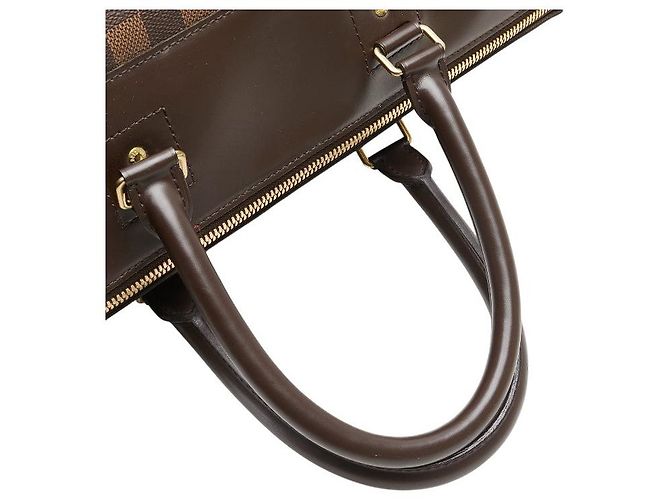 Borsa Boston Damier Greenwich PM Louis Vuitton N41165 Marrone - vista 4