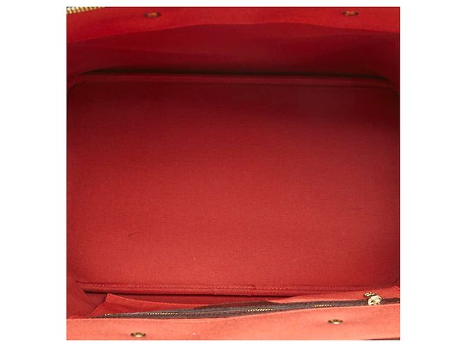 Borsa Boston Damier Greenwich PM Louis Vuitton N41165 Marrone - vista 6