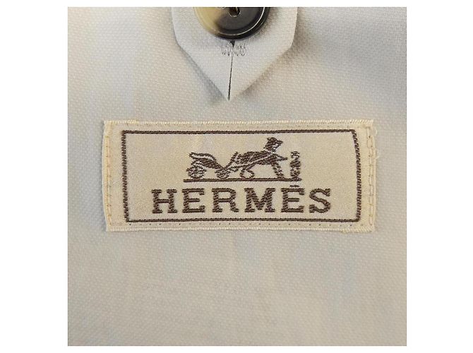 Giacca in lana Hermès 454174H5 Marrone - vista 4