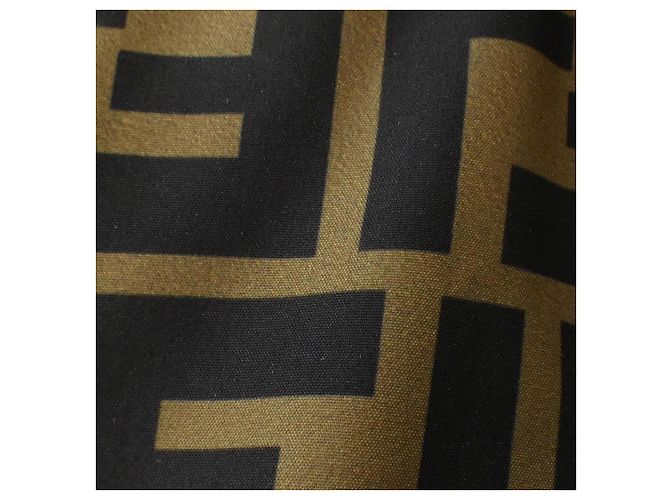 Chaqueta de Plumas Fendi FAA634 A8J6 Negro Caqui - vista 10