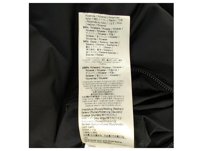 Chaqueta de Plumas Fendi FAA634 A8J6 Negro Caqui - vista 4