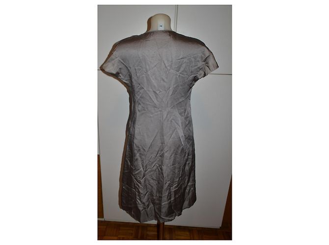 Marni Kleid grau aus Acetat Größe 38 - Ansicht 5
