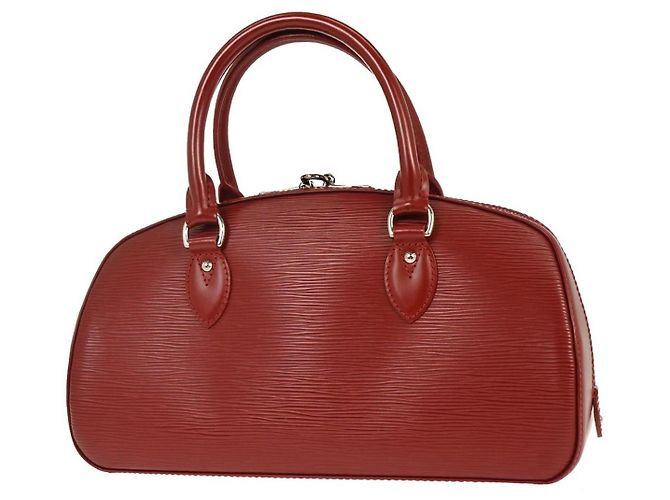 Borsa Jasmin Louis Vuitton in pelle Epi Rosso - vista 2