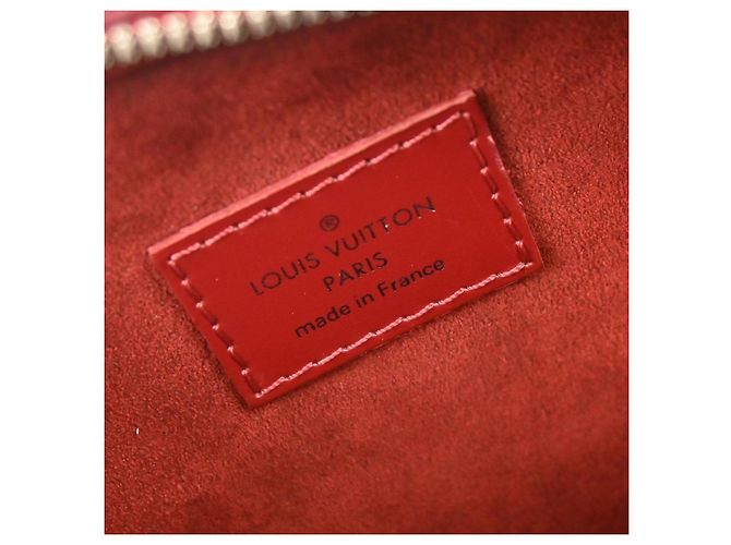 Borsa Jasmin Louis Vuitton in pelle Epi Rosso - vista 4