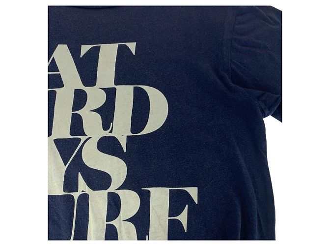 Autre Marque Camiseta de algodón Saturdays Surf NYC Azul - vista 6