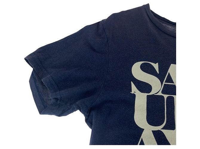 Autre Marque Camiseta de algodón Saturdays Surf NYC Azul - vista 7
