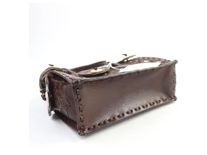 Autre Marque Borsa Maestra S Cutwork GRACE CONTINENTAL Marrone Marrone scuro - vista 4