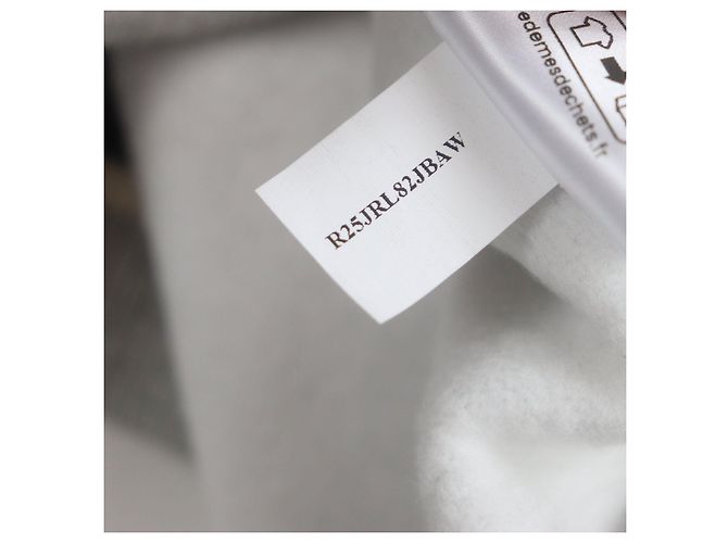 Autre Marque Suéter de algodón con logo de la universidad Berluti Castaño Gris - vista 8