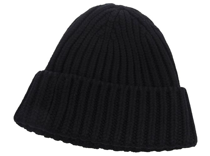 Beanie in pelle Epi Louis Vuitton Nero - vista 4