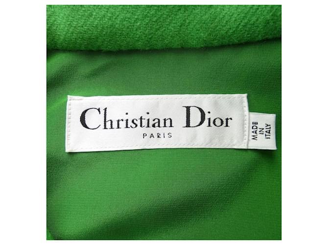 Abrigo Christian Dior Verde - vista 4