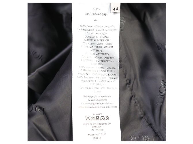 Giacca in cotone Dior Marrone - vista 12