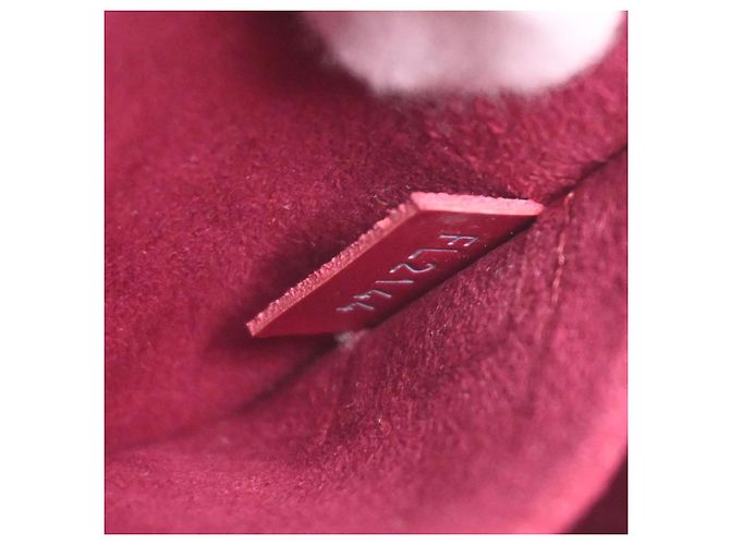 Borsa Alma Louis Vuitton in pelle Epi BB Rosa - vista 5