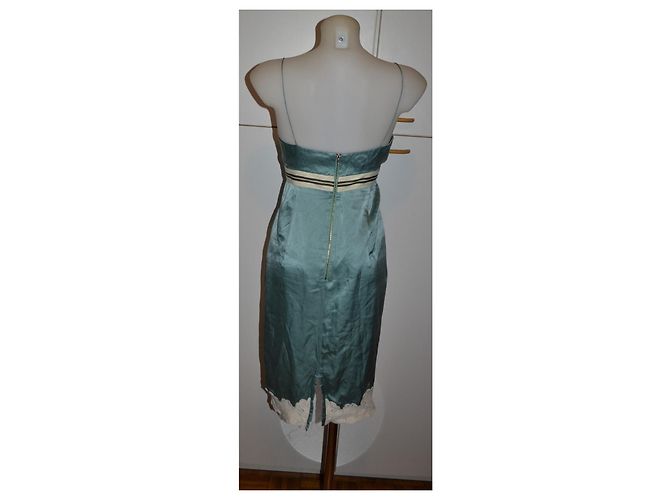 Vestido midi de seda Coast Weber Ahaus Multicor - vista 3