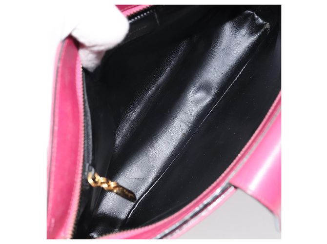 Borsa a Spalla Gancini in Pelle Salvatore Ferragamo Rosa - vista 5