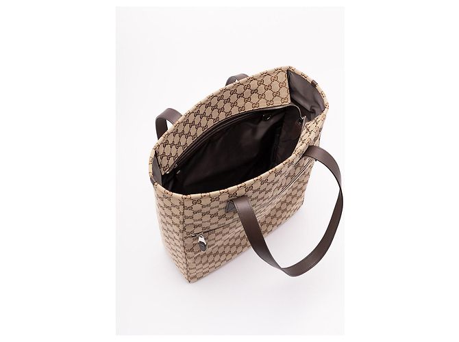 Borsa Tote `GG Original` di Gucci Beige - vista 2