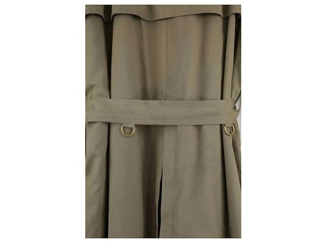 Burberry Trench in cotone kaki Cachi - vista 5