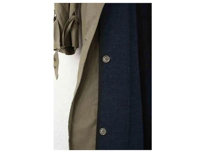 Burberry Trench in cotone kaki Cachi - vista 8