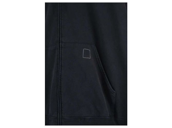 Maison Martin Margiela Cardigan in cotone grigio - vista 3