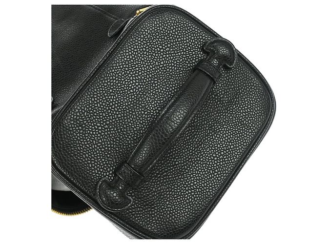 Timeless Beauty case vintage senza tempo Chanel Caviar Piccola Nero - vista 6