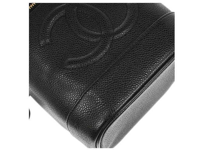 Timeless Beauty case vintage senza tempo Chanel Caviar Piccola Nero - vista 7