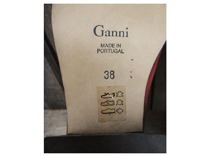Stivaletti Ganni Filippa Split Corallo Camoscio - vista 6