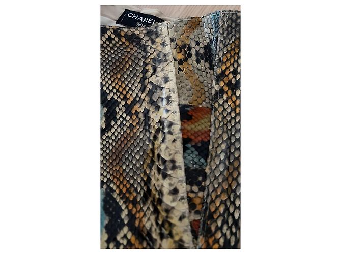 Chanel Pantalones, leggings Impresión de pitón - vista 5