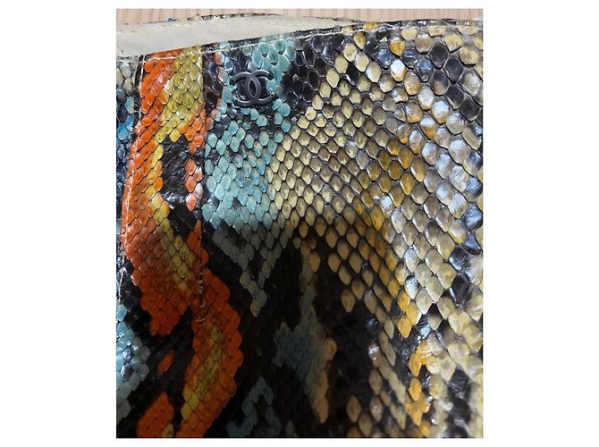 Chanel Pantalones, leggings Impresión de pitón - vista 7
