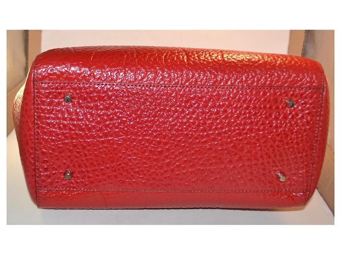 Borsa a mano DKNY in pelle rossa Rosso - vista 5