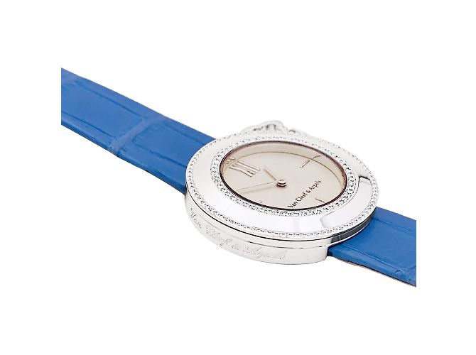 Damenarmbanduhr Van Cleef & Arpels, "Charms", Weißgold, Diamanten. - Ansicht 3