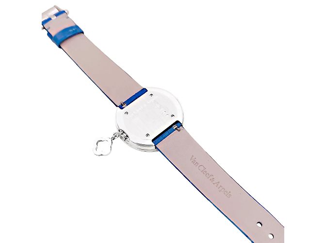 Damenarmbanduhr Van Cleef & Arpels, "Charms", Weißgold, Diamanten. - Ansicht 5