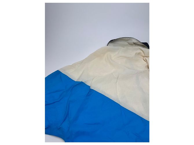 Blouson Vintage Dior Uomo Blu Bianco Nero L Multicolore - vista 11