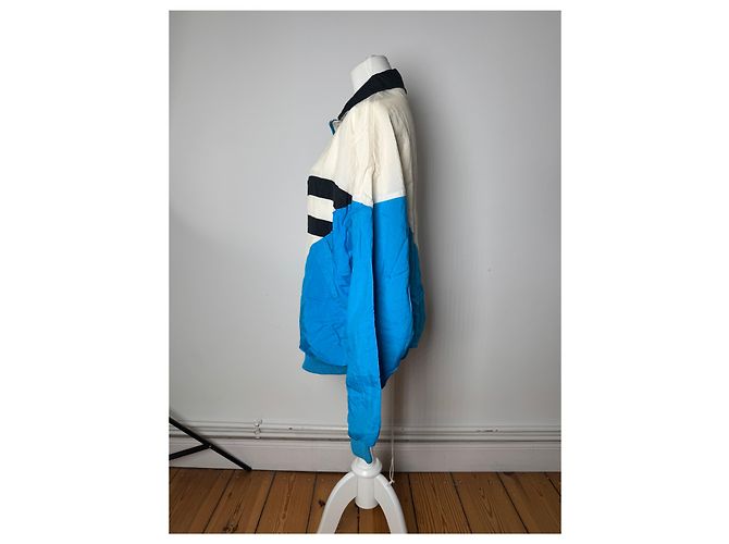 Blouson Vintage Dior Uomo Blu Bianco Nero L Multicolore - vista 2