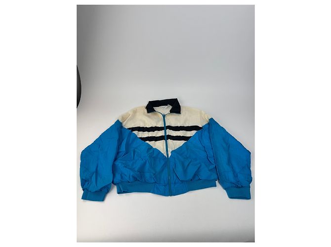 Blouson Vintage Dior Uomo Blu Bianco Nero L Multicolore - vista 5