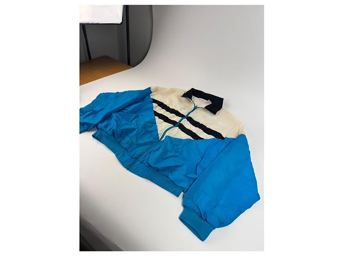 Blouson Vintage Dior Uomo Blu Bianco Nero L Multicolore - vista 7