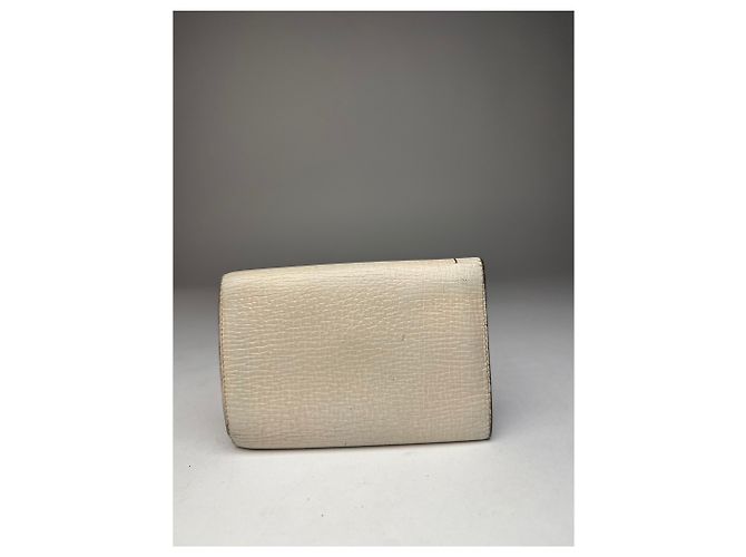 Vintage Loewe Madrid Leather Wallet White - view 2