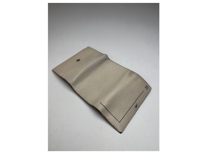 Vintage Loewe Madrid Leather Wallet White - view 8