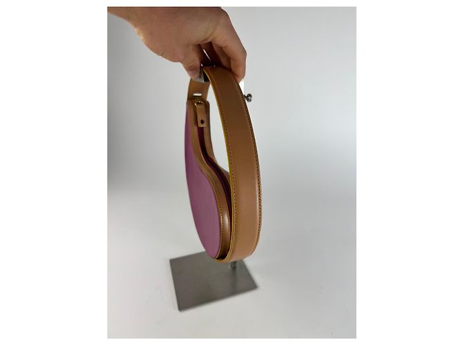 Vintage Etro abstrakte Handtasche lila braun - Ansicht 5