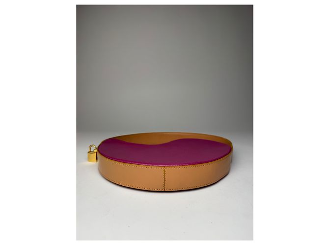 Vintage Etro abstrakte Handtasche lila braun - Ansicht 6