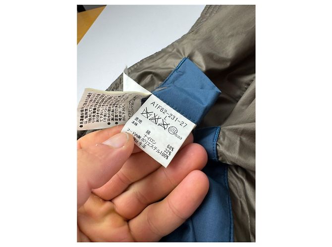 Giacca Puffer Vintage Burberry Blu M/L - vista 14