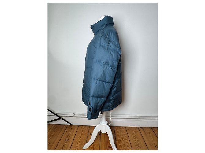 Giacca Puffer Vintage Burberry Blu M/L - vista 2