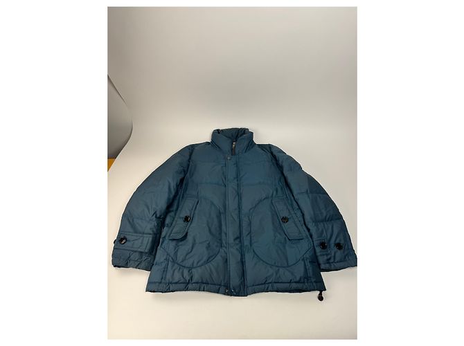 Giacca Puffer Vintage Burberry Blu M/L - vista 4