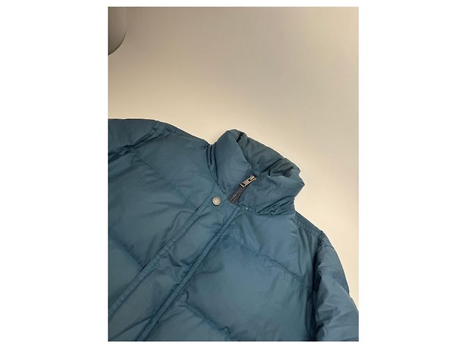 Giacca Puffer Vintage Burberry Blu M/L - vista 7
