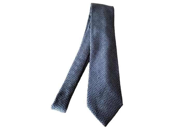Façonnable Corbata Azul con Rombos Blue - view 4