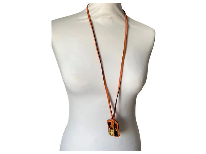 Hermès Colar Hermés O´Kelly Marrom - vista 6