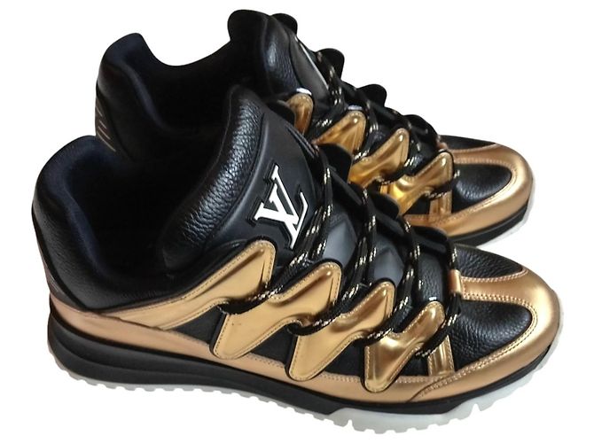 Sneakers Louis Vuitton Zig Zag da Uomo Nero - vista 2