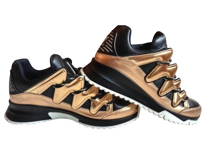 Sneakers Louis Vuitton Zig Zag da Uomo Nero - vista 5